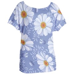 Chamomile Flower Women s Oversized Tee by goljakoff