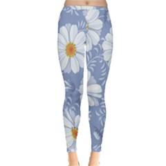 Chamomile Flower Inside Out Leggings by goljakoff