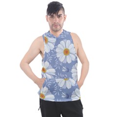 Chamomile Flower Men s Sleeveless Hoodie by goljakoff