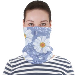 Chamomile Flower Face Seamless Bandana (adult) by goljakoff