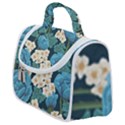 Blue roses Satchel Handbag View1