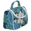 Blue roses Satchel Handbag View2