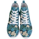 Blue roses Men s Lightweight High Top Sneakers View1