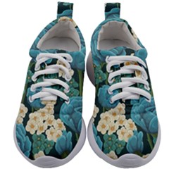 Blue roses Kids Athletic Shoes