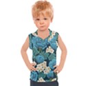 Blue roses Kids  Sport Tank Top View1