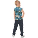 Blue roses Kids  Sport Tank Top View2