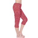 Red sashiko Capri Leggings  View4