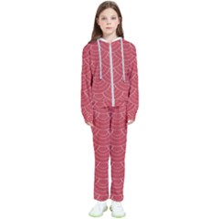 Red Sashiko Kids  Tracksuit by goljakoff