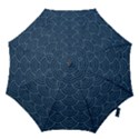 Blue sashiko Hook Handle Umbrellas (Large) View1