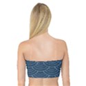 Blue sashiko Bandeau Top View2