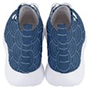 Blue sashiko Men s Lightweight High Top Sneakers View4