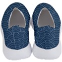 Blue sashiko No Lace Lightweight Shoes View4