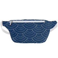 Blue Sashiko Waist Bag  by goljakoff