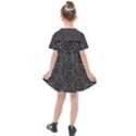 Black sashiko ornament Kids  Sailor Dress View2