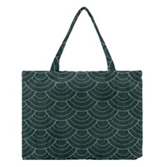 Green Sashiko Medium Tote Bag by goljakoff