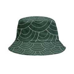 Green Sashiko Inside Out Bucket Hat by goljakoff