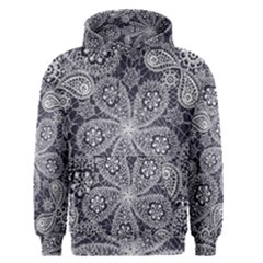 White flower mandala Men s Core Hoodie