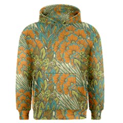 Orange Flowers Men s Core Hoodie by goljakoff