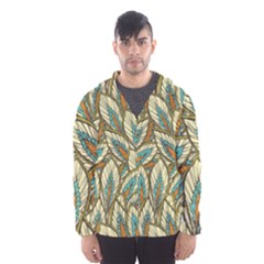 Field Leaves Men s Hooded Windbreaker by goljakoff