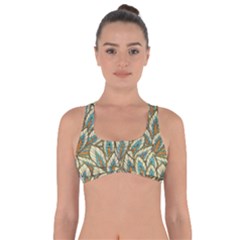 Field Leaves Got No Strings Sports Bra by goljakoff