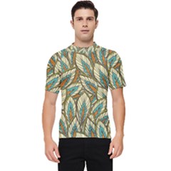 Field Leaves Men s Short Sleeve Rash Guard by goljakoff