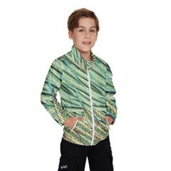 Green Leaves Kids  Windbreaker by goljakoff