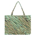 Green leaves Medium Tote Bag View1