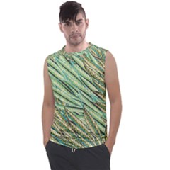 Green Leaves Men s Regular Tank Top by goljakoff