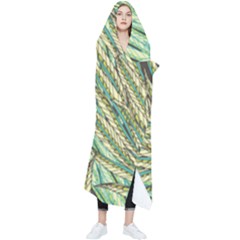 Green Leaves Wearable Blanket by goljakoff