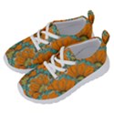 Orange flowers Running Shoes View2