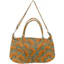 Orange flowers Removal Strap Handbag View2