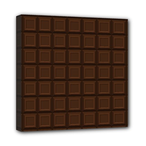 Chocolate Mini Canvas 8  X 8  (stretched) by goljakoff