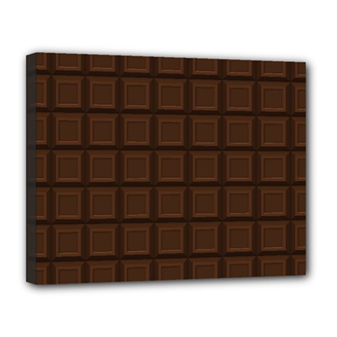 Chocolate Canvas 14  X 11  (stretched) by goljakoff