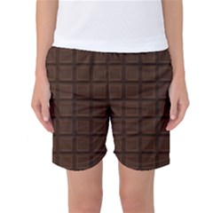 Chocolate Women s Basketball Shorts by goljakoff