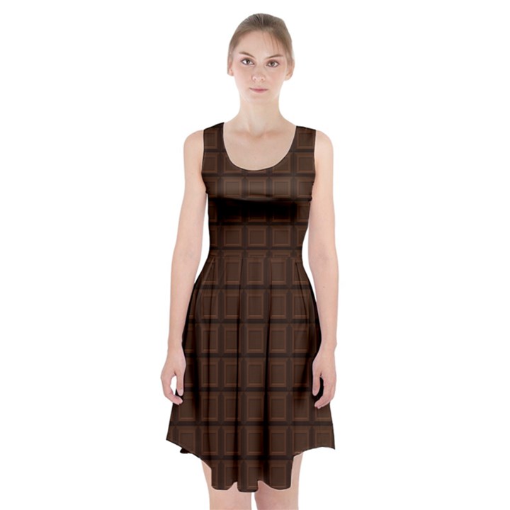 Chocolate Racerback Midi Dress