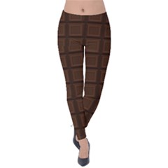 Chocolate Velvet Leggings by goljakoff