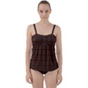 Chocolate Twist Front Tankini Set View1