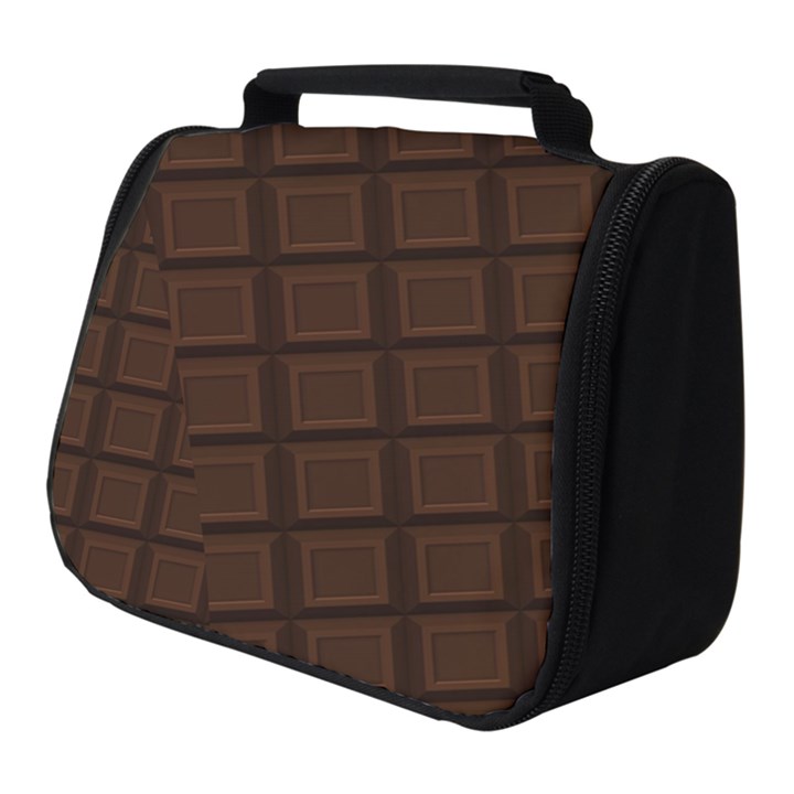 Chocolate Full Print Travel Pouch (Small)