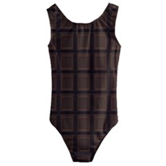 Chocolate Kids  Cut-out Back One Piece Swimsuit by goljakoff