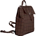 Chocolate Buckle Everyday Backpack View2