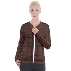 Chocolate Casual Zip Up Jacket by goljakoff