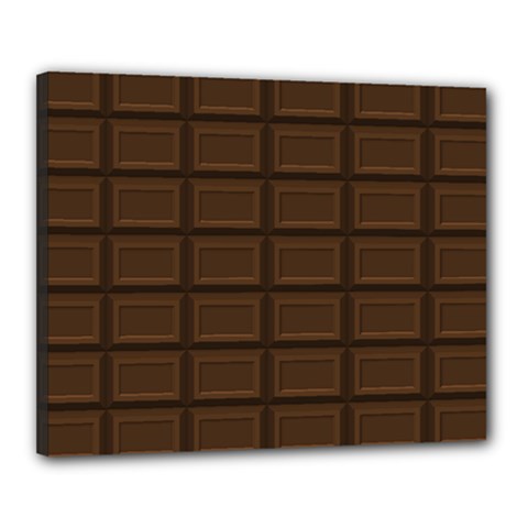 Milk Chocolate Canvas 20  X 16  (stretched) by goljakoff