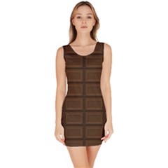 Milk Chocolate Bodycon Dress by goljakoff