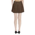 Milk chocolate Pleated Mini Skirt View2