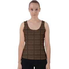 Milk Chocolate Velvet Tank Top by goljakoff