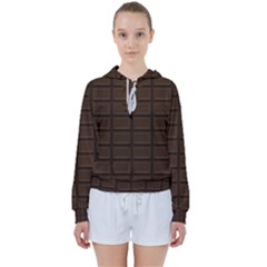 Milk Chocolate Women s Tie Up Sweat by goljakoff