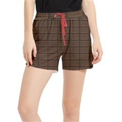 Milk Chocolate Runner Shorts by goljakoff