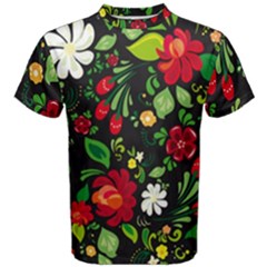 Hohloma Men s Cotton Tee by goljakoff