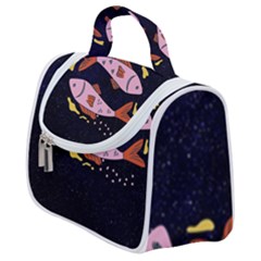 Fish Pisces Astrology Star Zodiac Satchel Handbag