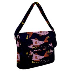 Fish Pisces Astrology Star Zodiac Buckle Messenger Bag